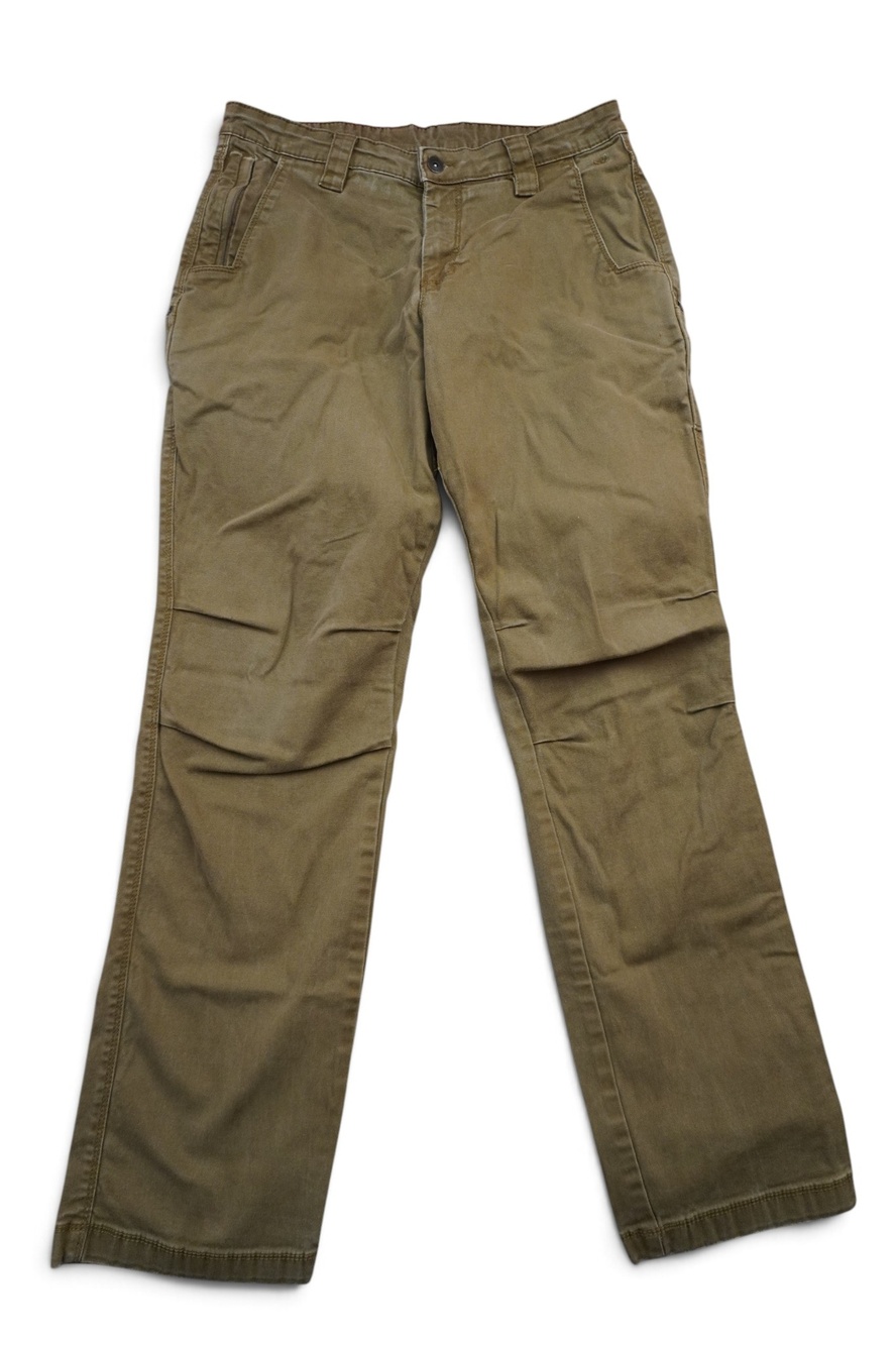 Vertx Pants Mens 32x32 Brown Chino Stretch Workwear Utility VTX1700 (Fits 30x31)